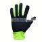 HANDLANDY Hi-vis Green Mens Sport Thin Warm Custom Winter Screen Touch Running Gloves other sport gloves