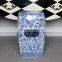Hot sell blue and white garden ceramic stools seats