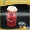 430ml Attractive Painting Glass Mason Jar with Iron Wire