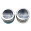 High Quality 3oz Stainless Steel Magnetic Round Containers For Lip Balm, Empty Tin Containers