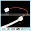 15cm extend cable 8mm 2pin two waterproof ip65 clip solderless connector for SMD 3528 LED strip light