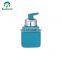 High quality rubber coated Blue Ceramic Foam Pump Lotion Soap Dispenser