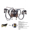 Movable Elictric or gasoline Mobile Vacuum Breast Cow Milking Machine