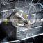 304 Stainless steel wall mount bathroom accessories single robe coat clothing towel wall hooks