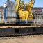 Буровой кран гусеничный Kobelco 7055, подержанный. Дешевый буровой кран гусеничный Kobelco 7055