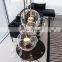 European Popular Decor Pendant Light Restaurant Modern E27 Transparent Glass Hanging Lamp Bubble LED Chandelier