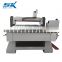 One With Six Working Heads Popular Size 1530 2040 Model Cutting MDF Plywood Wood Engraving CNC Machine