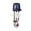 Hygienic stainless steel electric actuator pneumatic actuator butterfly valve with C-TOP