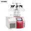 China factory lab refrigerated fruit vegetable top press vacuum freeze dryer machine price