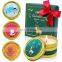 ENO wholesale Holiday fragrance 4oz Scented candle custom candle gift set 4pcs tin candle set for holiday