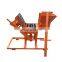 manual clay hydraulic press form concrete brick making machine/cement brick machine
