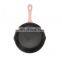 Red Non Stick Cast Iron Fry Pan Enamel 30cm Steak Frying Pan