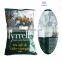 45g 60g 70g food grade nitrogen packing transparent custom plantain chips packaging bags
