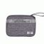 Amazon Hotsale Waterproof Slim Electronic Accessories Storage Case Travel Cable Organizer Bag For USB SD Card