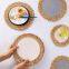 Round Cotton Rope Woven Gourd Grass Coasters Insulation Place mat Non slip Home Table Linen Pad For Home Kitchen