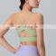 OEM Beauty Back Sports Yoga Bra Sexy Straps Hollow Out Gym Wear Tik Tok Custom Women Bodybuilding Fitness Apparel