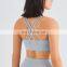 OEM High Impact Shockproof Fitness Gym Wear Straps Vest Bra Ladies Workout Active Physical Yoga Bra Top Sports Running Clothing