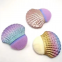 Free Sample Customized Label Mermaid Fish Shell Girl Like Foundation Brushes Nylon Hair Makeup Brush for Foundation Liquid