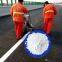 Reflective White Road Paint Thermoplastic Road Marking Paint With 20% Mixed Glass Beads