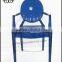 Resin Stacking Chair / PC Dining Chair / Navy Blue Chair