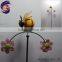 Metal garden balance ornaments for garden decorations