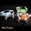 Minitudou 2016 Super Nano Upgraded Version Headless Nano 1 Smallest Drone RC Quadcopter with colorful light