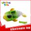 electric kids toys music and light baby animal fish toys with ball