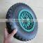 plastic rim pu foam wheel, flat free tire 4.80/4.00-8
