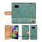 Shenzhen KVQ factory exclusive design Luxury Jeans wallet case for Nokia Lumia 640