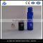 10ml bule glass roll on bottle with aluminum cap steel ball