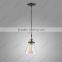 Hot selling 40W 110V nordic industrial style pendant light