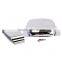 BASS GUITAR BRIDGE & Pickup COVER FOR FENDER JAZZ BASS/HI-CHROME