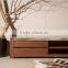 Modern Travertine Top Tv Stand Wooden Base With Drawers Good Quality For Home