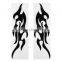 2pcs Universal Car Sticker Styling Engine Hood Motorcycle Decal Decor Mural Vinyl Covers Accessories Auto Flame Fire