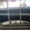 2.5*2.7m bent tempered glass for commercial