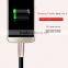 zinc flat cable with 8 colors micro usb cable