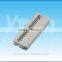 Dongguan supplier 13pin two plastics with convex point IDC socket connector