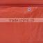 orange color light duty pvc tarpaulin plastic cover sheet with fireproof and wateproof uv resistance