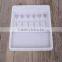 Clear pet electric blister packaging, sliding card blister