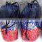 Multi color silk mini pouches jewellery bags Sari bags