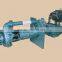 High flow rate verticle sump pump rubber submersible slurry pump