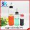 PET unicorn style e liquid 30ml plastic bottle