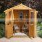 Best sell good quality wood garden storage shed