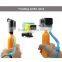 Fashional wireless mini underwater monopod selfie stick floating stick in tripod