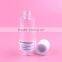 150ml White the lid with trans parent fat belly bottle