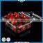 Cheap 5pcs clear plastic kiwi fruit packaging container,fruit boxes for wholesale