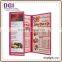 Dragon Gear - 3 Panel clear PVC Menu Cover / Free Sample for Good Reseller