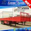 3 axis 40feet high bed dropdeck side wall open cargo semi trailer with container lock