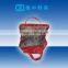 Fresh red color woven bag for cooler keeping for frozen food delivery packaging