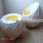 Stylish egg shape chair table for coffee store restaurant furniture set fiberglass stool dining table